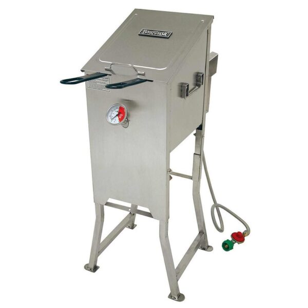Bayou Classic 4 gal. Bayou Fryer with 2 Stainless Steel Baskets