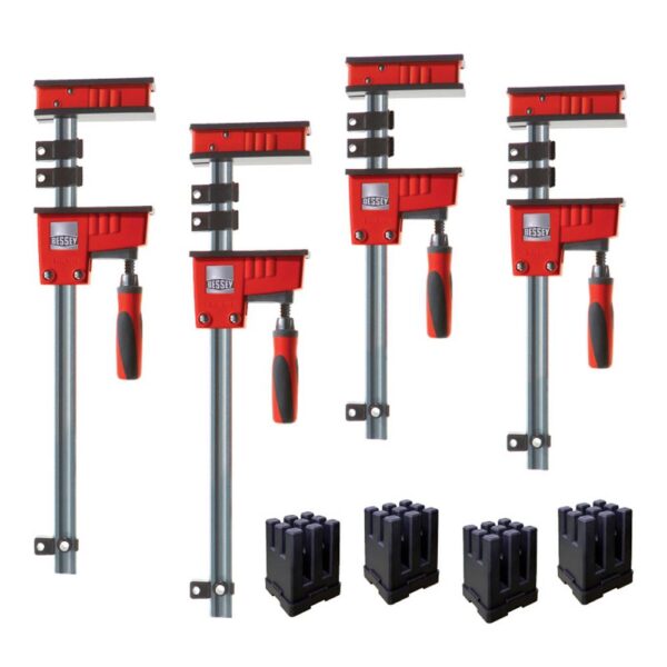 BESSEY Framing Kit Containing 2 Each of KRE3.524 and KRE3.540 Plus a Set of 4 KP Blocks