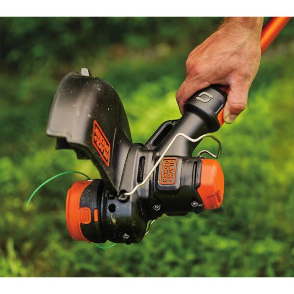 BLACK+DECKER 13 in. 60V MAX Lithium-Ion Cordless 2-in-1 String Grass Trimmer/Lawn Edger with (1) 1.5Ah Battery and Charger Included