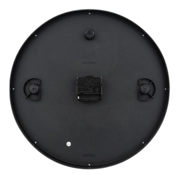 Equity by La Crosse 14 in. Commercial Black Analog Wall Clock