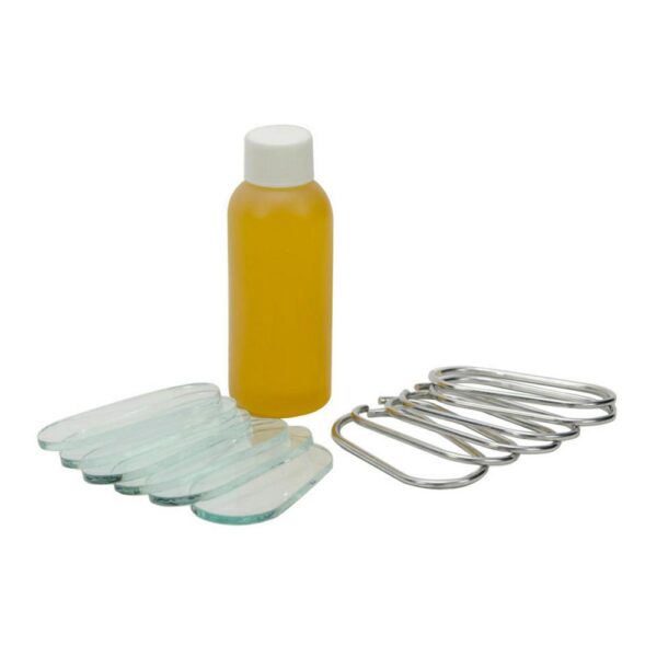 Bon Tool Level Repair Recondition Kit with Glass Covers, Steel Retaining Rings and Linseed Oil