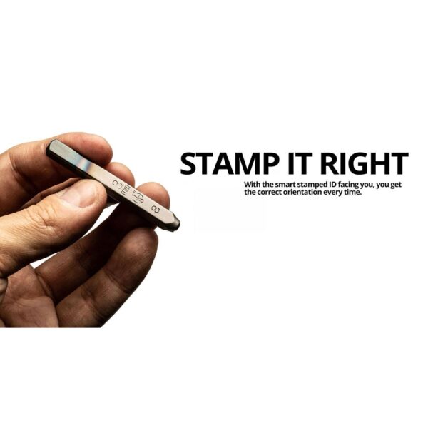 Capri Tools Professional 1/8 in. Number Stamp Set (9-Piece)