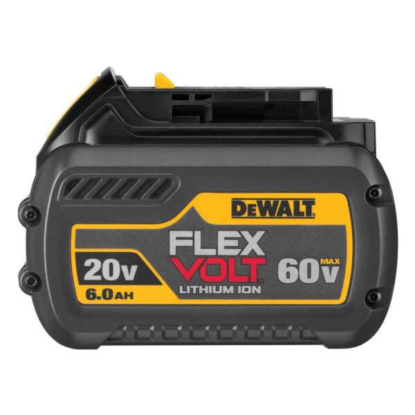 DEWALT FLEXVOLT 60-Volt MAX Cordless Brushless 4-1/2 in. Angle Grinder with Kickback Brake & (3) FLEXVOLT 6.0Ah Batteries