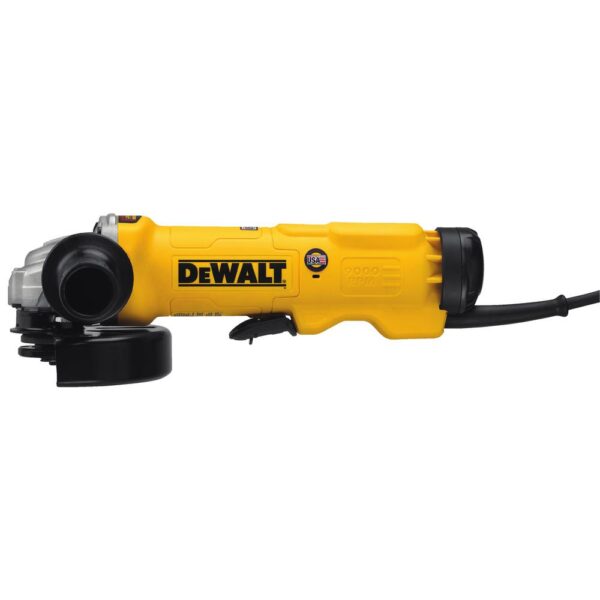 DEWALT 13 Amp Corded 6 in. High Performance Angle Grinder with No-Lock-On Paddle Switch
