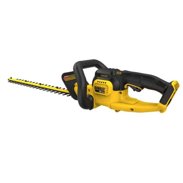 DEWALT 22 in. 20V MAX Lithium-Ion Cordless Hedge Trimmer with (1) 5.0Ah Battery and Charger Included