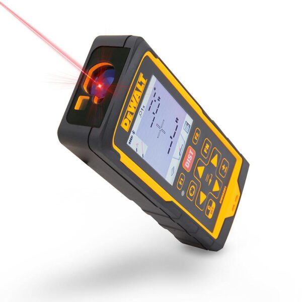 DEWALT 660 ft. Laser Distance Measurer with Color LCD, 4X Zoom Digital Camera and Bluetooth