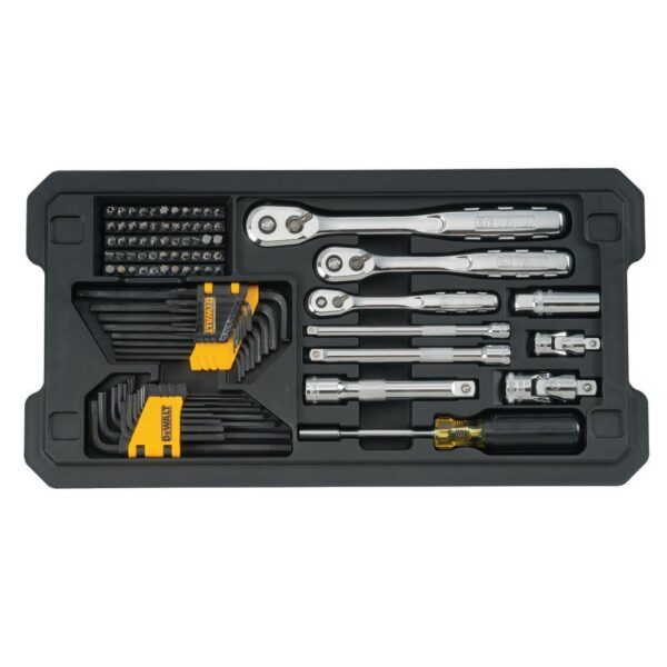 DEWALT Mechanics Tool Set (226-Piece) with TOUGHSYSTEM 22 in. Medium Tool Box