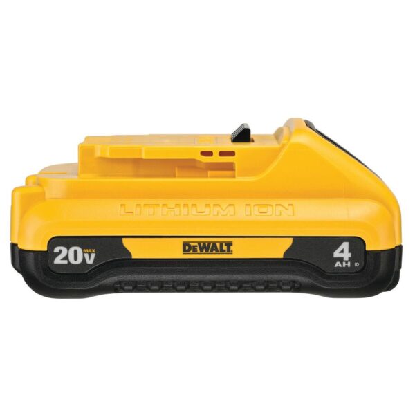 DEWALT ATOMIC 20-Volt MAX Cordless Brushless Oscillating Multi-Tool with (1) 20-Volt Battery 4.0Ah