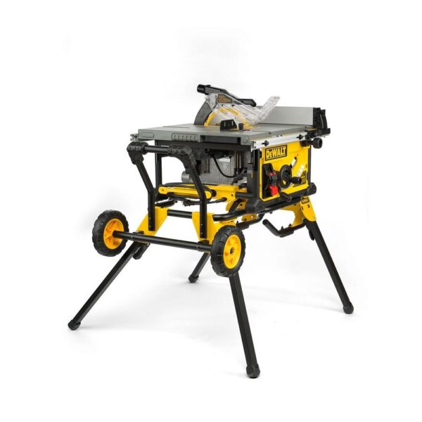 DEWALT 15 Amp Corded 10 in. Job Site Table Saw with Rolling Stand
