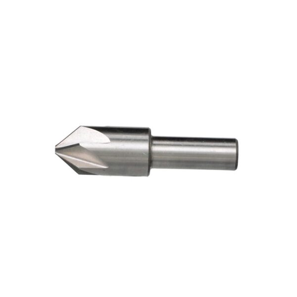 Drill America 1/2 in. 60-Degree High Speed Steel Countersink Bit with 6 Flutes