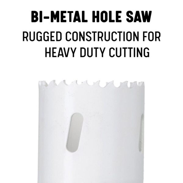 Drill America Electrician's Bi-Metal Hole Saw Set (9-Piece)