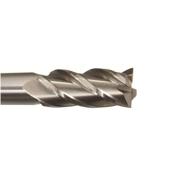 Drill America 1/2 in. x 1/2 in. Shank High Speed Steel End Mill Specialty Bit with 4-Flute