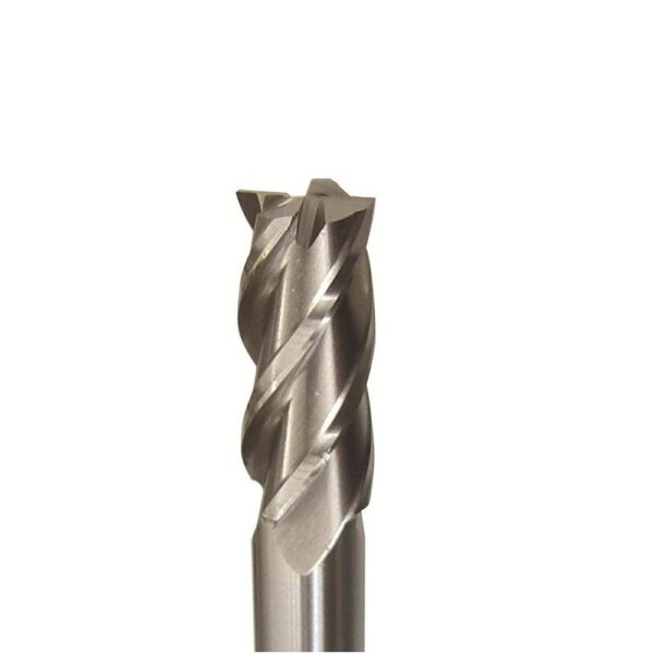 Drill America 11/16 in. x 1/2 in. Shank High Speed Steel End Mill Specialty Bit with 4-Flute
