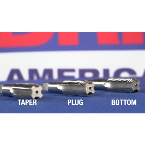 Drill America M11 x 1 High Speed Steel Hand Plug Tap (1-Piece)