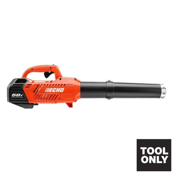 ECHO 145 MPH 550 CFM Variable-Speed Turbo 58-Volt Brushless Lithium-Ion Cordless Battery Leaf Blower (Tool Only)
