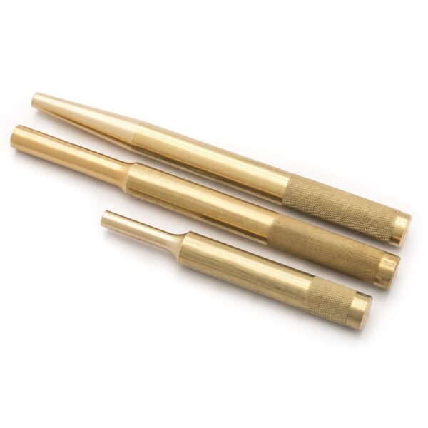 GEARWRENCH Brass Pin Punch Set (3-Piece)