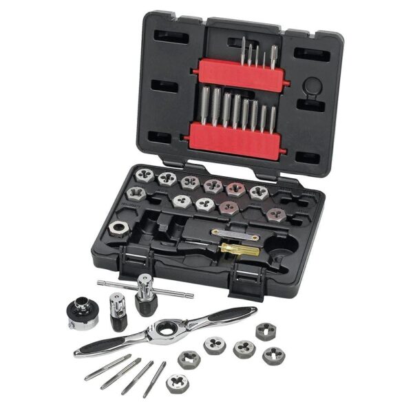 GEARWRENCH SAE Ratcheting Tap and Die Set (40-Piece)
