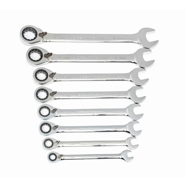 GEARWRENCH Metric Reversible Combination Ratcheting Wrench Set (8-Piece)