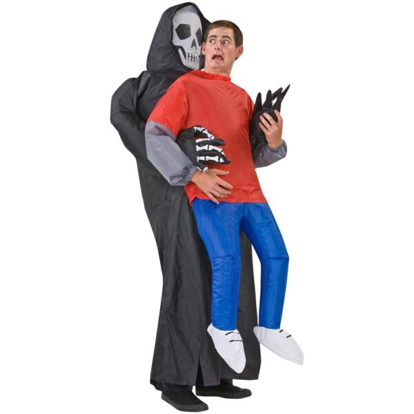 Gemmy Adult Inflatable Grim Reaper Victim Costume