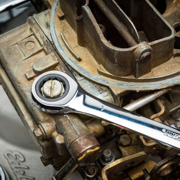 Husky 19 mm 12-Point Metric Ratcheting Combination Wrench