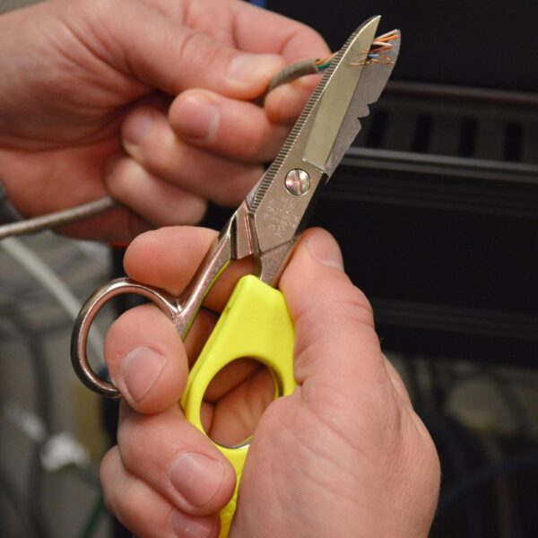 Jameson Snip Grip with Ergonomic Handle for Electrician Splicer Scissors (3-Pack)
