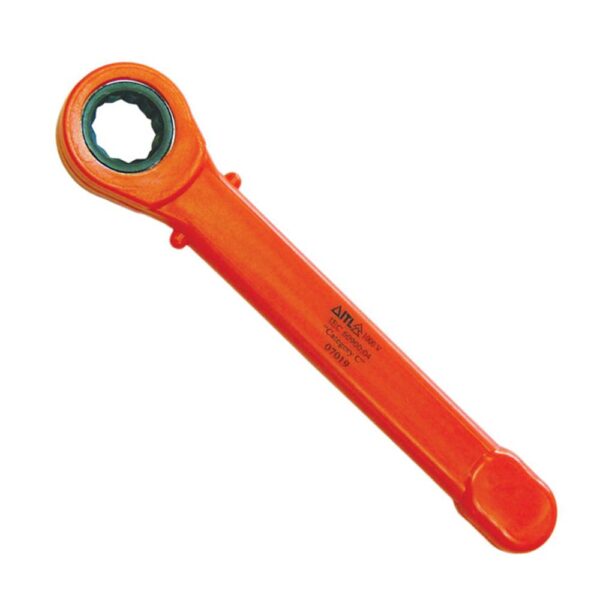 Jameson 9/16 in. 1000-Volt Insulated Ratcheting Box Wrench