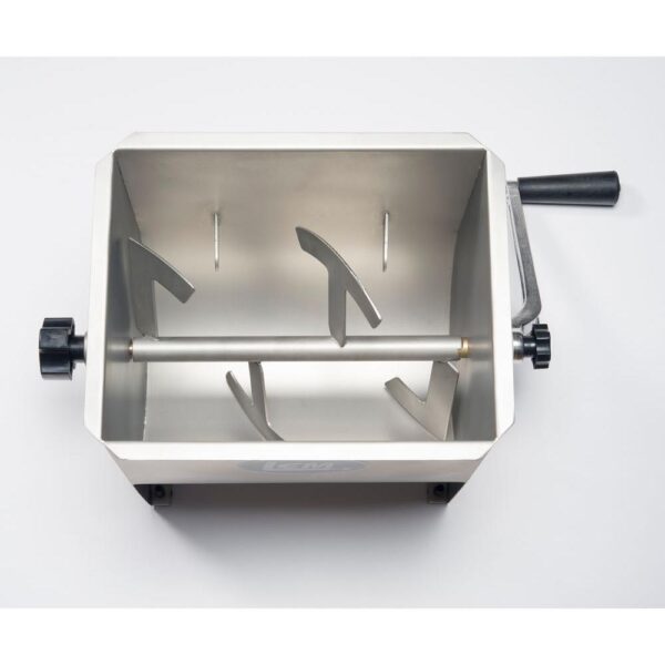 LEM 10 Qt. Manual Stainless Steel Meat Stand Mixer