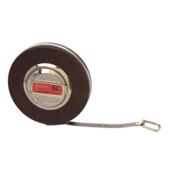 Lufkin 3/8 in. x 50 ft. Anchor Chrome Clad Tape Measure
