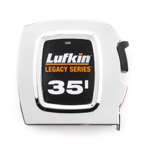 Lufkin Legacy Series 1 in. x 35 ft. Chrome Tape Measure