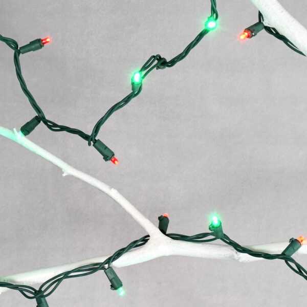 LUMABASE 70-Light Red and Green LED Mini String Lights