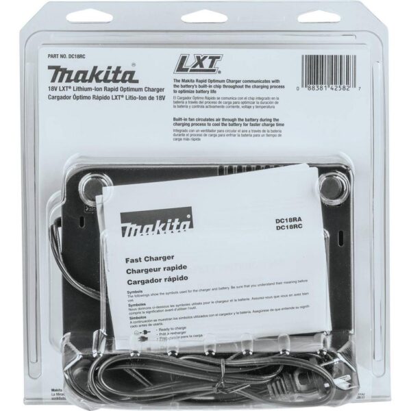Makita 18-Volt LXT Lithium-Ion Rapid Optimum Battery Charger