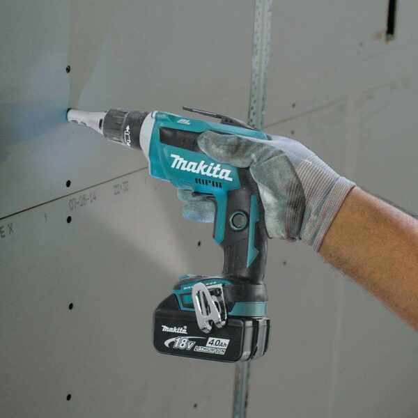 Makita 18-Volt LXT Lithium-Ion Brushless Cordless Drywall Screwdriver with Push Drive Technology (Tool-Only)