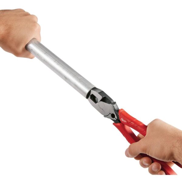Milwaukee 9 in. High Leverage Lineman's Pliers with Crimper