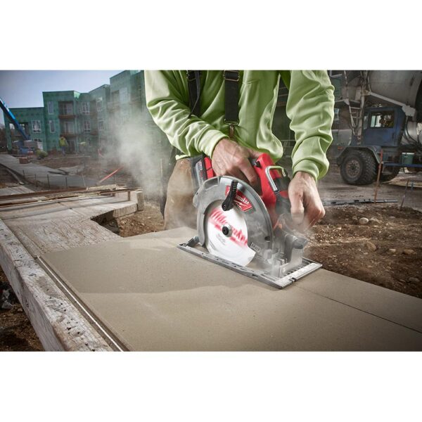 Milwaukee 7-1/4 in. x 4-ToothPolycrystalline Diamond (PCD) Tipped Fiber Cement Cutting Saw Blade