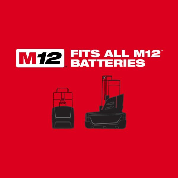 Milwaukee M12 12-Volt Lithium-Ion Cordless 1/4 in. Ratchet and 3/8 in. Ratchet Combo Kit (2-Tool) W/ (2) 2.0Ah Batteries