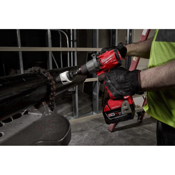 Milwaukee M18 FUEL ONE-KEY 18-Volt Lithium-Ion Brushless Cordless 1/2 in. Hammer Drill/Driver Kit with Two 5.0 Ah Batteries
