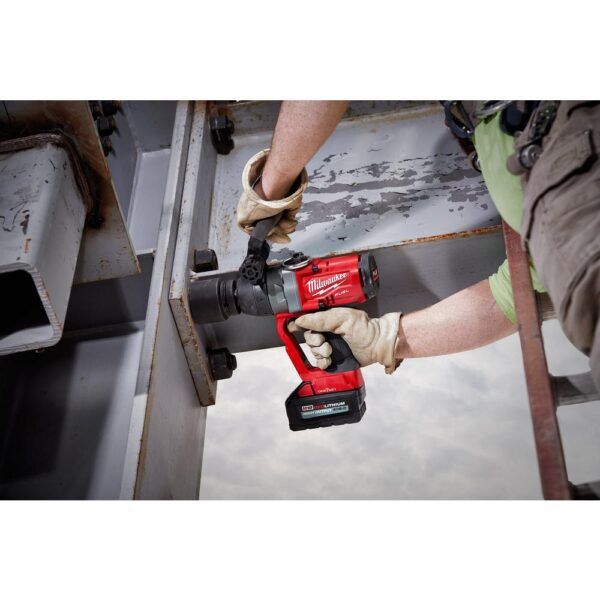 Milwaukee M18 ONE-KEY FUEL 18-Volt Lithium-Ion Brushless Cordless 1 in. Impact Wrench with Friction Ring With Protective Boot