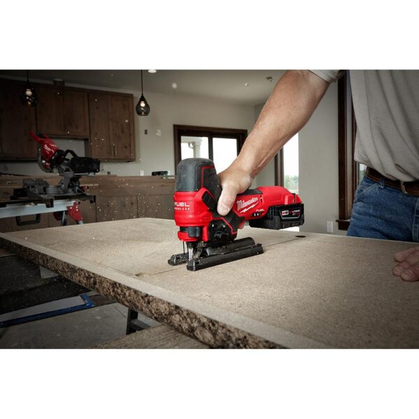 Milwaukee M18 FUEL 18-Volt Lithium-Ion Brushless Cordless Barrel Grip Jig Saw (Tool Only)