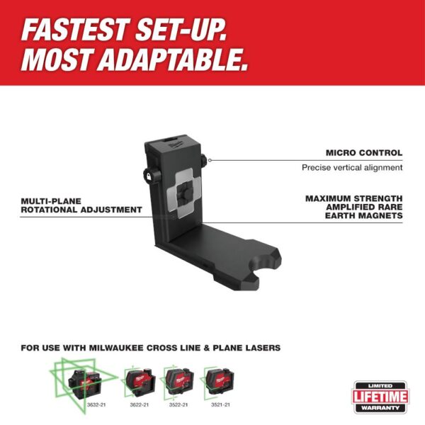 Milwaukee 360-Degree Quick Connect Laser Mount