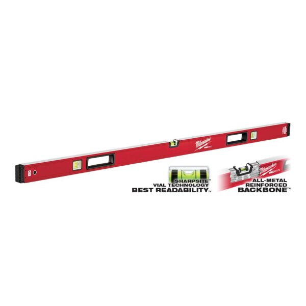Milwaukee 59 in. REDSTICK Magnetic Box Level