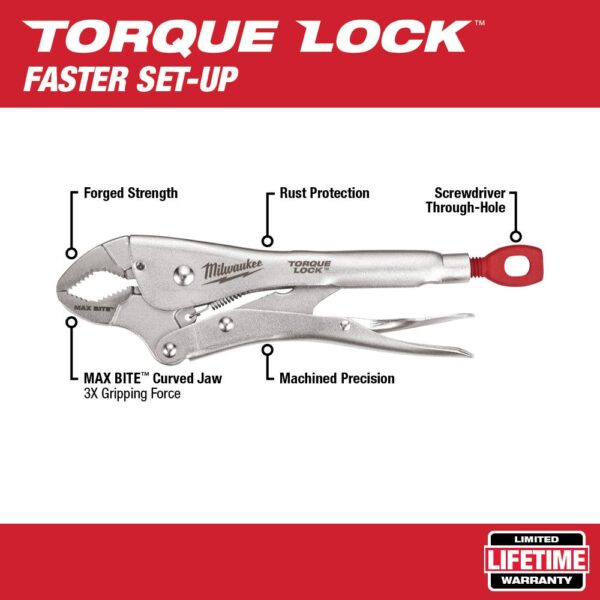 Milwaukee Torque Lock Locking Pliers Kit (5-Piece)