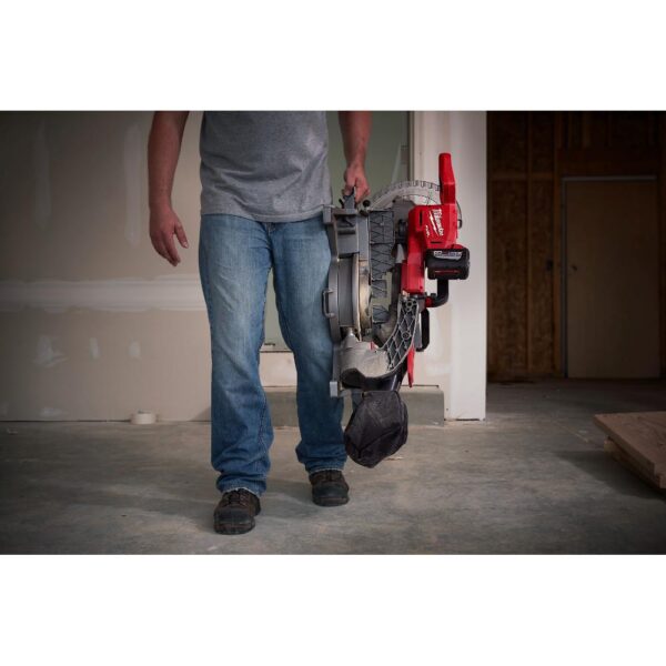 Milwaukee M18 FUEL 18-Volt Lithium-Ion Brushless Cordless 10 in. Dual Bevel Sliding Compound Miter Saw (Tool-Only)
