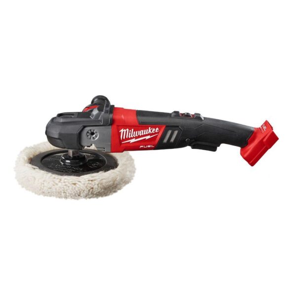 Milwaukee M18 FUEL 18-Volt Lithium-Ion Brushless Cordless 7 in. Variable Speed Polisher (Tool-Only)