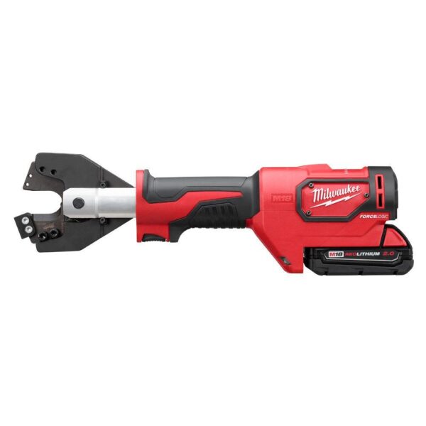 Milwaukee M18 18-Volt Lithium-Ion Cordless Cable Cutter With Steel Jaws with(1) 2.0Ah Battery, Charger, Tool Bag