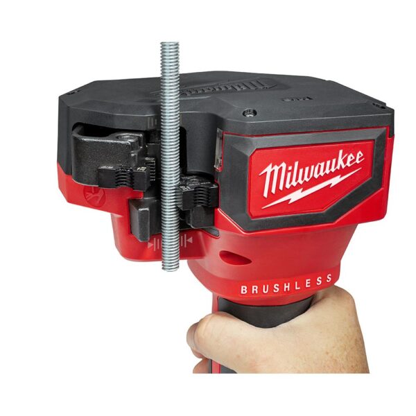 Milwaukee M18 18-Volt Lithium-Ion Cordless Brushless Threaded Rod Cutter Kit with 2.0 Ah Battery, Charger and Case