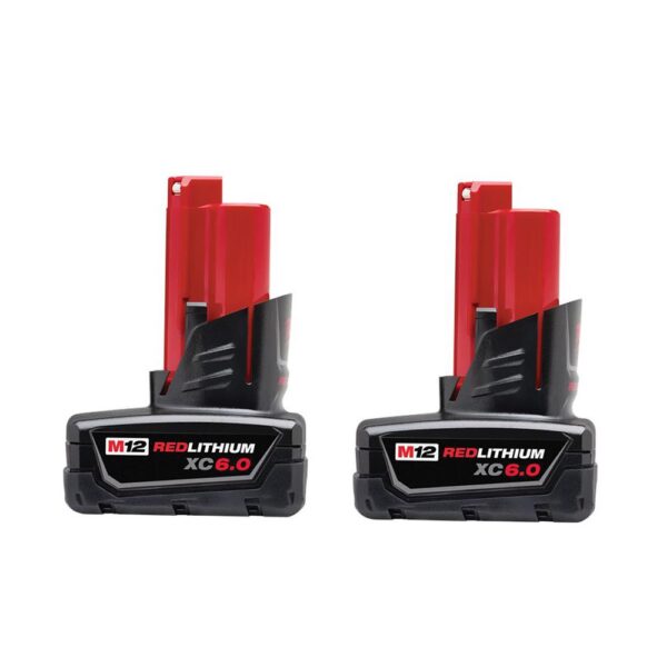 Milwaukee M12 12-Volt Lithium-Ion XC Extended Capacity Battery Pack 6.0Ah (6-Pack)