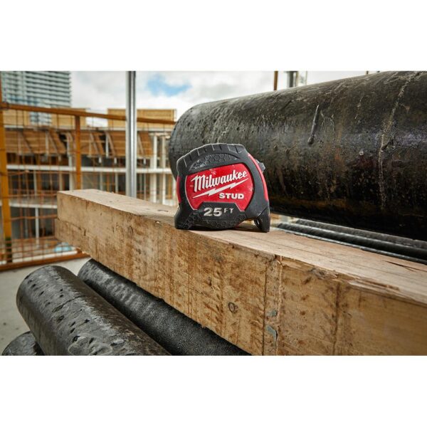 Milwaukee 5 m/16 ft. x 1.3 in. Gen II STUD Tape Measure with 17 ft. Reach