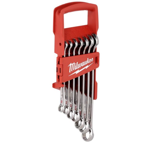 Milwaukee Combination SAE Wrench Mechanics Tool Set (7-Piece)