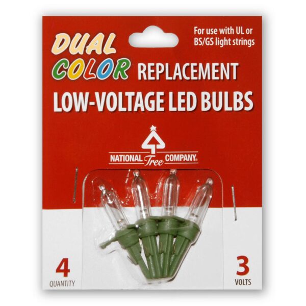 National Tree Company Replacement Dual Color LED Bulbs