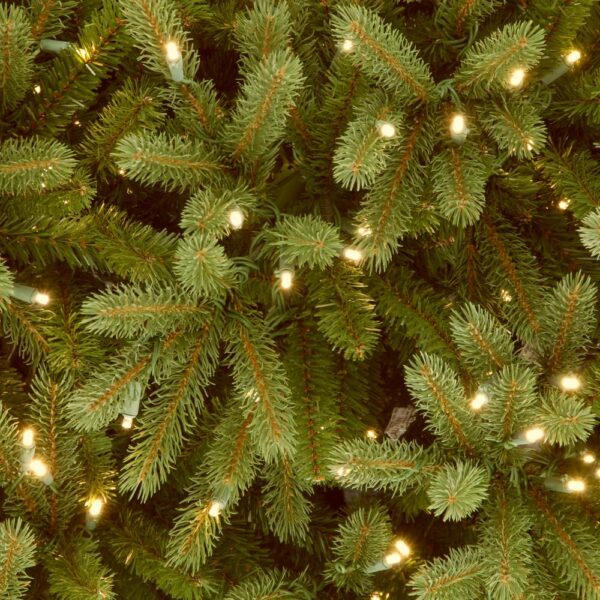 National Tree Company 6.5 ft. Jersey Fraser Fir Slim Artificial Christmas Tree with Clear Lights